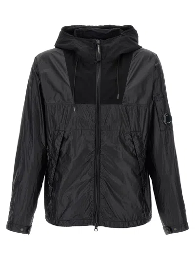 C.p. Company Cs Ii Mixed Puffer Jackets Black
