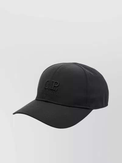 C.P. COMPANY CURVED BRIM PANELLED CONSTRUCTION CAP