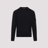 C.p. Company Dark Blue Eclipse Sweater In Black