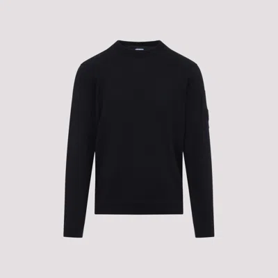 C.P. COMPANY DARK BLUE ECLIPSE SWEATER