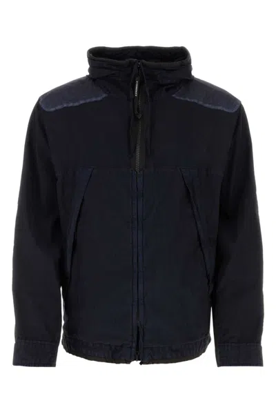 C.P. COMPANY DARK BLUE REGULAR FIT JACKET