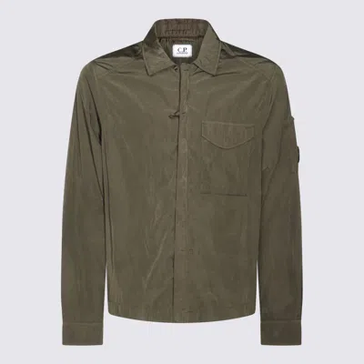 C.P. COMPANY DARK GREEN SHIRT