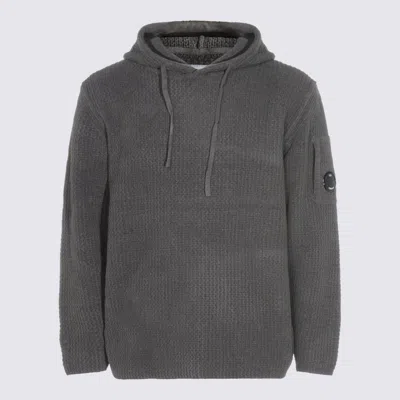C.P. COMPANY C.P. COMPANY DARK GREY COTTON KNITWEAR