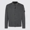 C.p. Company Dark Grey Cotton Shirt In Gray