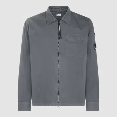 C.p. Company C.p.company Nylon Overshirt In Grey
