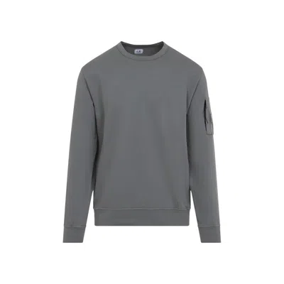 C.P. COMPANY DARK GREY CREWNECK SWEATSHIRT