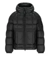 C.p. Company D.d. Shell Hooded Puffer Jacket In Black