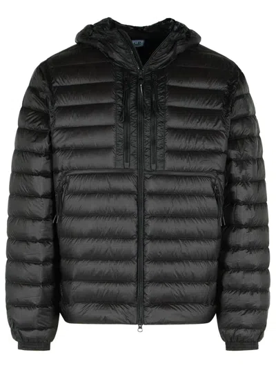 C.P. COMPANY C.P. COMPANY 'DD-SHELL' BLACK POLYAMIDE DOWN JACKET