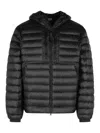 C.p. Company Dd-shell Black Polyamide Down Jacket In Black