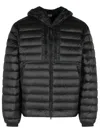 C.p. Company C. P. Company `d. D. Shell Goggle` Padded Jacket In Black