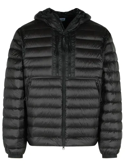 C.P. COMPANY C.P. COMPANY 'DD-SHELL' BLACK POLYAMIDE DOWN JACKET MEN