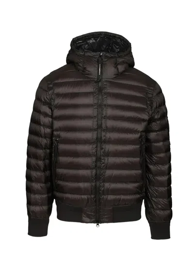 C.p. Company D,d. Shell Down Jacket In Brown