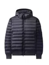 C.p. Company D,d. Shell Down Jacket In Blue