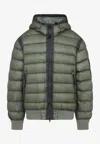 C.p. Company Dd-shell Green Polyamide Jacket In Green