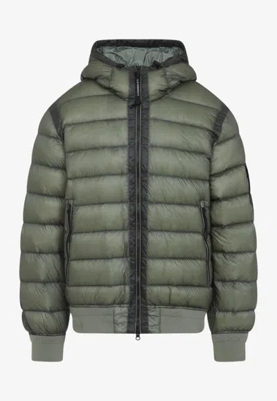 C.p. Company Dd-shell Green Polyamide Jacket