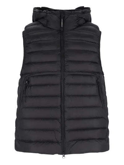 C.p. Company Gilet Imbottito In Black