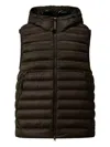 C.p. Company D.d. Shell Goggle Down Gilet In Black
