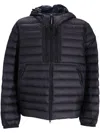 C.p. Company C. P. Company `d. D. Shell Goggle` Padded Jacket In 888 Blue