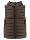C.p. Company Dd Shell Padded Gilet In Green