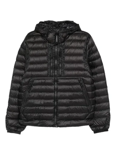 C.p. Company D.d. Shell Google Down Jacket In Black