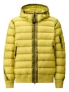 C.p. Company D.d. Shell Hooded Down Jacket In Yellow