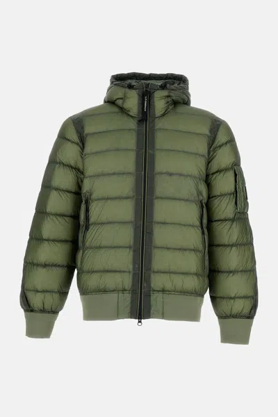 C.p. Company Dd-shell Jacket In Green