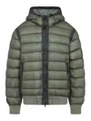 C.p. Company C.p.company Hooded Jacket With Lens Detail In Green
