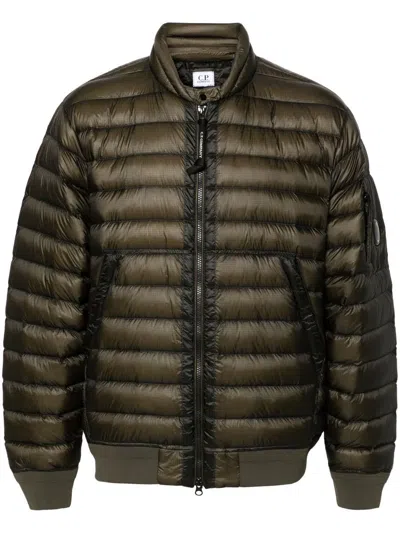C.p. Company D.d. Shell Lightweight Bomber Down Jacket In 674 Grape Leaf