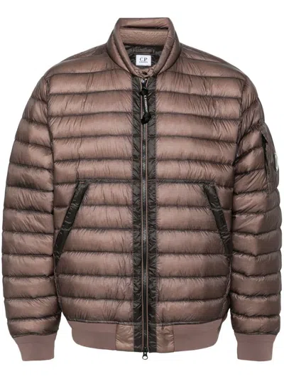 C.p. Company D.d. Shell Lightweight Bomber Down Jacket In 735 Purple Dove