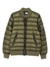 C.p. Company D.d. Shell Padded Bomber Jacket In Green