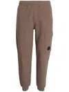 C.p. Company Diagonal Cargo Track Pants In Braun