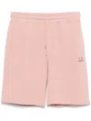 C.p. Company Pink Resist-dyed Shorts In Pink