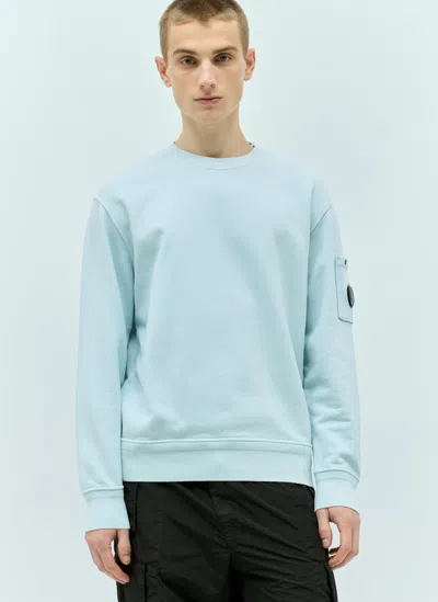 C.p. Company Diagonal Fleece Sweatshirt In Multi
