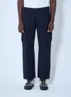 C.p. Company Men Diagonal Raised Fleece Cargo Pants In Blue