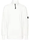 C.p. Company Cp Company Diagonal Raised Fleece Half Zipped Sweatshirt