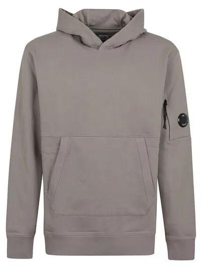 C.P. COMPANY C.P. COMPANY DIAGONAL RAISED FLEECE HOODED SWEATSHIRT
