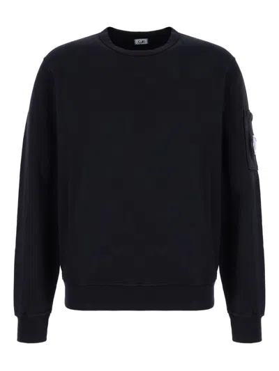 C.P. COMPANY DIAGONAL RAISED FLEECE SWEATSHIRT