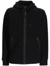 C.p. Company Diagonal Raised Fllece Google Zip Sweatshirt