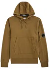 C.p. Company Diagonal Raised Hooded Cotton Sweatshirt In Maroon