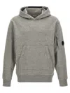 C.p. Company Casual Hooded Sweatshirt With Front Pocket In Gray