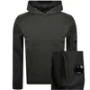 C.p. Company Cp Company Diagonal Raised Hoodie Grey In Multi