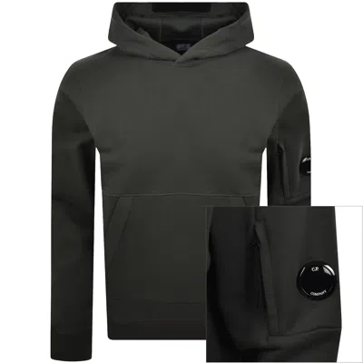 C.p. Company Cp Company Diagonal Raised Hoodie Grey In Multi