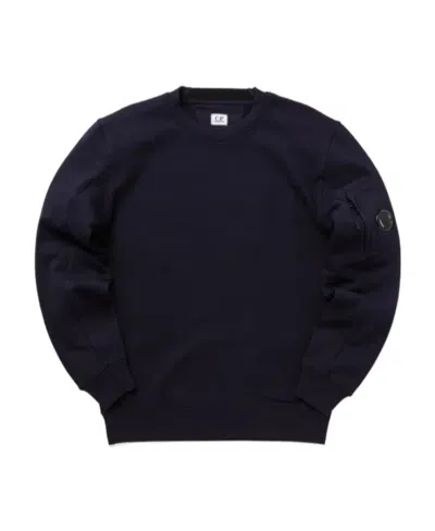 C.p. Company Diagonal Raised Sweatshirt In Black