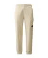C.p. Company Diagonal Raised Track Pants In Neutral