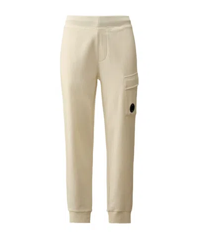 C.p. Company Diagonal Raised Track Pants In Neutral