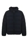 C.p. Company Men Chrome-r Hooded Down Jacket In Blue