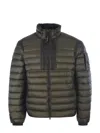 C.p. Company D.d. Hooded Shell Midweight Goggle Down Jacket In Green