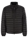 C.p. Company Dd Shell Goggle Down-filled Jacket In Black