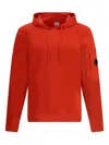 C.p. Company C. P. Company Knit Hoodie In Orange