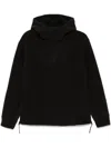 C.p. Company C.p.company Drawstring Hoodie In Black